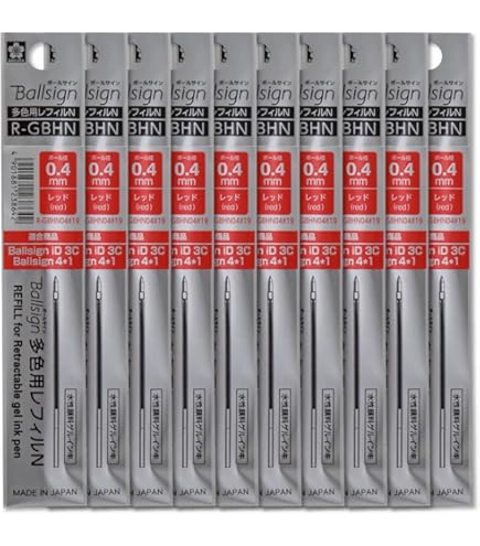 Amazon | サクラクレパス ボールペン替芯 多色用 ボールサインiD3C