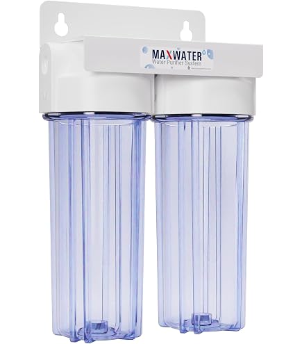 Amazon | Max Water 家全体浄水器ハウジング 1ステージ10インチ