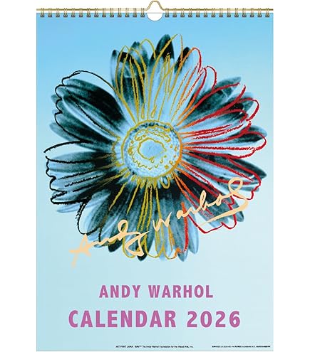 andy warhol カレンダー　2013-2020の8年分 andy-warhol-vintage-1985-pop-