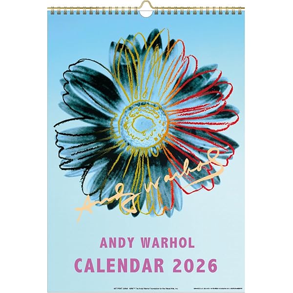 Amazon | Andy Warhol 2025 Wall Calendar | Galison, Andy Warhol
