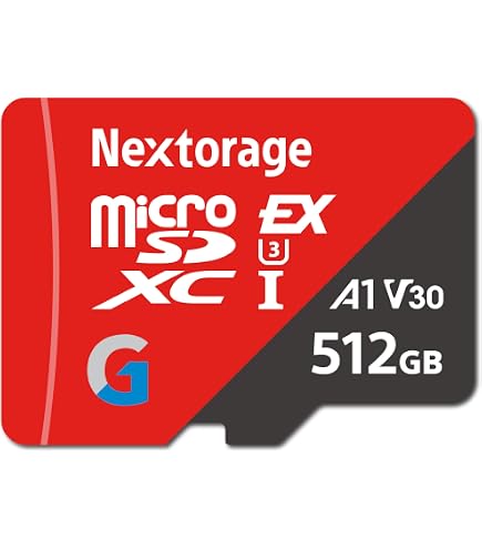 SanDisk 512GB microSD Express カード U3 C10