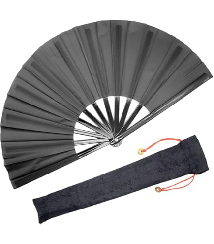 扇子　大サイズ Amazon.co.jp: HONSHEN ダンス扇子 13インチ レッド Lサイズ 中国