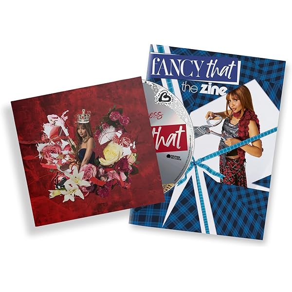 Pinkpantheress fancythatサイン入りアルバム Fancy That' CD Zine & Some Fancy Stickers Bundle (Signed