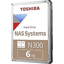 Amazon | Toshiba N300 6TB NAS 3.5インチ 内蔵ハードドライブ