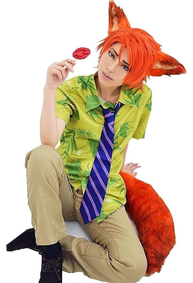 Amazon.co.jp: ズートピア Zootopia 二ック・ワイルド コスプレ 衣装