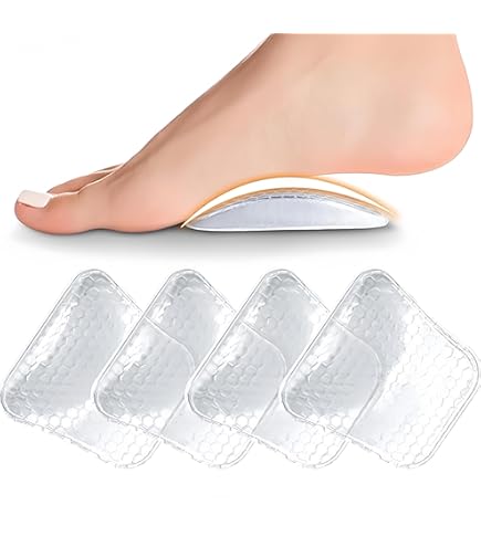 Amazon | 土踏まず サポーター 4枚入り 足裏 足用アーチサポーター 足