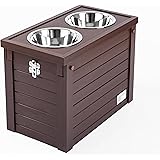 ECOFLEX® Piedmont 2-Bowl Diner with Sliding Lid Storage Bin -Russet