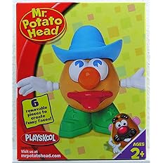 Amazon トイストーリー3 ミニ ミセスポテトヘッド かわいいちっちゃな ポテトヘッド 青 日本未発売 ロボット 子ども向けフィギュア おもちゃ