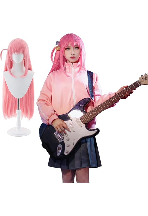 ぼっちざろっく　後藤ひとり　コスプレセット Amazon.co.jp: [FEER] 後藤 ひとり ぼっち ざ ろっく ! コスプレ衣装