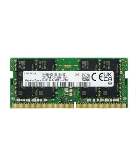 Amazon.co.jp: Samsung SODIMM 16GB PC4 3200 DDR4 1Rx8 M471A2G43AB2