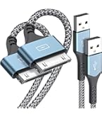 Amazon.co.jp: 30ピン Dockケーブル【2本セット 1m+1m】iPodケーブル