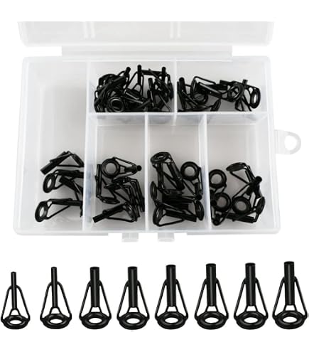 Roller Tip Rod Tips Amazon Fishing Rod Repair Kit Stainless Steel Repair  Kit Pole Ring Guide