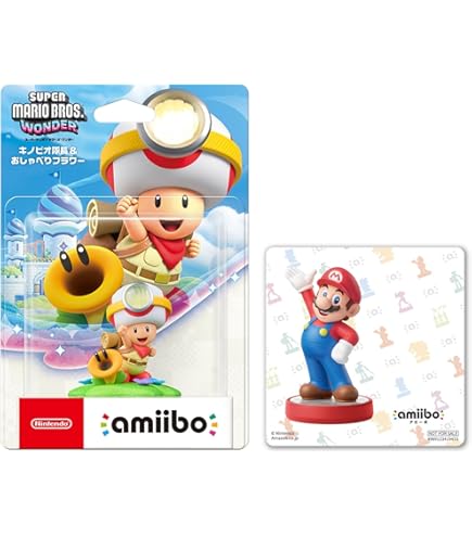 Amazon.co.jp: amiibo マリオ&チコ(スーパーマリオシリーズ) 【Amazon