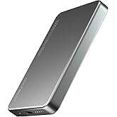 MATECH Qi2 モバイルバッテリー マグセーフ薄型 小型 軽量(史上最薄12.05mm, 10000mAh)【MagSafe対応マグネット式/最大出力15W ワイヤレス/タイプC PD22W/iPhone12~16対応】(MagOn Ultra