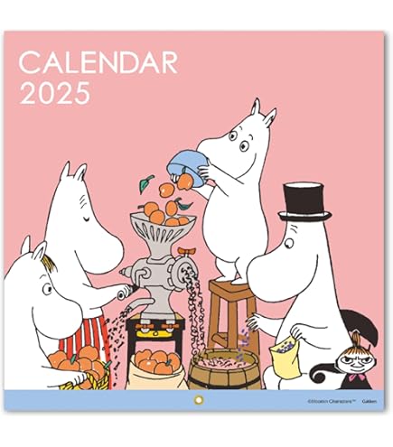 Amazon.co.jp: 学研ステイフル 2025年 カレンダー リトルミイ