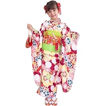 Amazon | [KYOETSU] [キョウエツ] 七五三 着物 7歳 女の子 フルセット