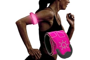 BOOMIE ランニング ライト 高輝度 LED Type-C 充電式 反射バンド ウォーキング 散歩 夜 事故防止 安全対策 視認性アップ