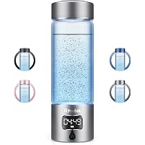 Amazon | 水素水生成器、5000PPB携帯式水素水 高濃度、水素イオン