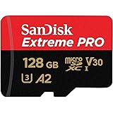 microSDXC 128GB SanDisk サンディスク SDSQXCD-128G-GN6MA Extreme PRO R:200MB/s W:90MB/s UHS-I U3 V30 4K Ultra HD A2対応 SDアダプター付 [並行輸入