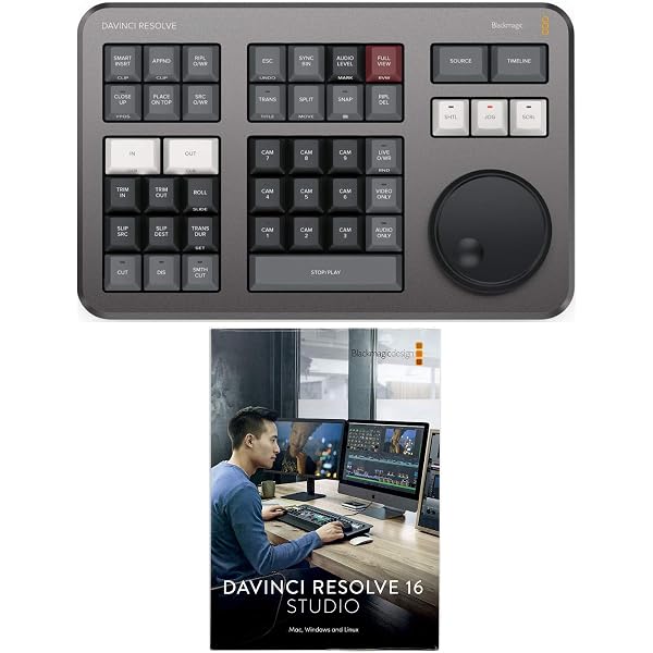 Blackmagic Design DaVinci Resolve Mini Panel - Compact Control