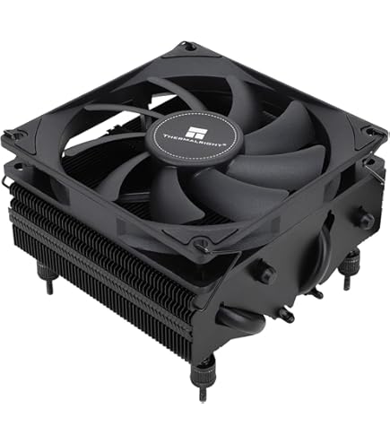 Amazon.co.jp: Alpenfohn Black Ridge Low Profile CPU Cooler - 120mm