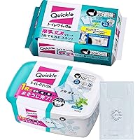 Amazon | KAO クイックル 花王 トイレ トイレ用そうじシート