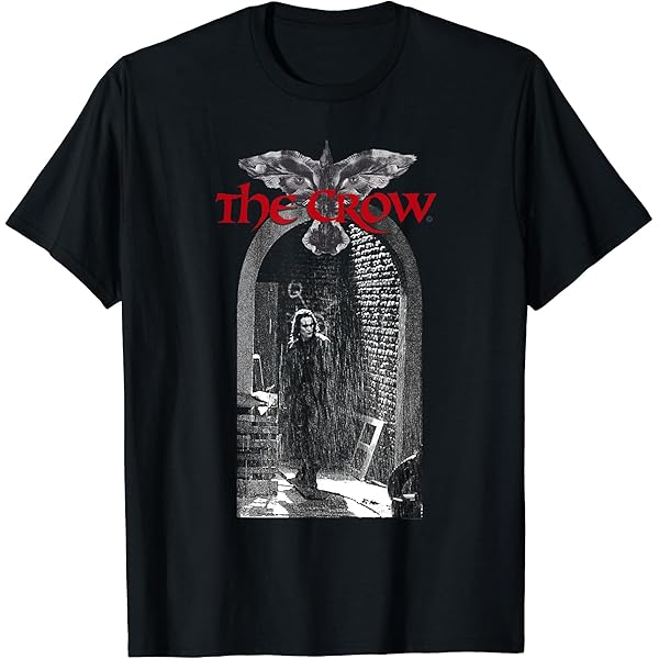 Amazon | The Crow – Shattered Crow Tシャツ | Tシャツ