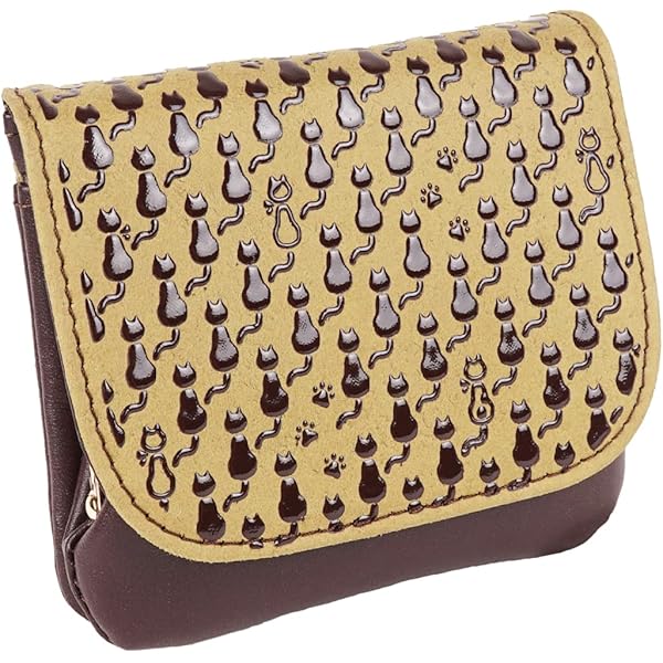 Amazon | Cat's 印伝 ラウンドファスナー長財布 本革 長財布