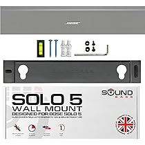 BOSE - Bose Solo TV sound system mount kit 未使用 TV Speaker Wall Mount Bracket | Compatible with Bose TV