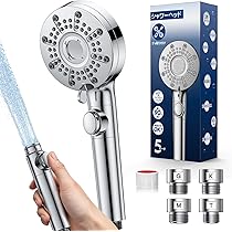 Amazon.co.jp: シャワーヘッド マイクロナノバブル 強力水流