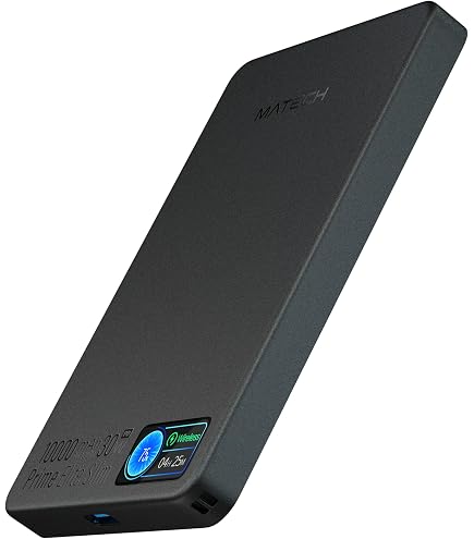 Amazon | MATECH モバイルバッテリー 半固体電池 Qi2 マグセーフ 小型