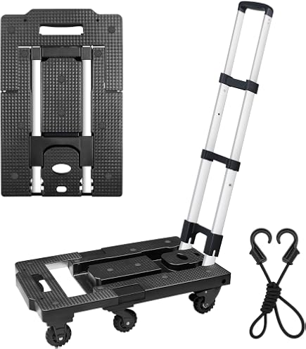 Amazon.co.jp: [OhBoy] 折りたたみ式台車 最大積載 150kg 7 輪静音
