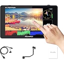 Amazon | FEELWORLD LUT6E 6インチタッチスクリーン一眼レフカメラ用