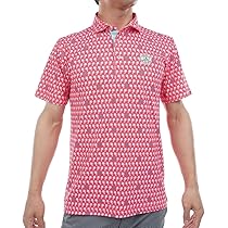 アンパスィ ゴルフポロシャツ 速乾生地 Lサイズ 9616MS/X6 アップル柄 アンパスィ ゴルフポロシャツ 速乾生地 Lサイズ 9616MS/X6