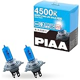PIAA ヘッドランプ/フォグランプ用 ハロゲンバルブ H4 4500K スーパーロングライフバルブ 車検対応 輸入車対応 2個入 12V 60/55W 安心のメーカー保証2年付 「約2倍の長寿命」 HV201