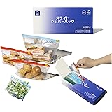 24/7 BAGS スライドジッパーバッグ 3サイズ　30枚入り フリーザーバッグ ポリ袋 フリーザーバッグ スタンド付き 食品保存バック スライダーバッグ チャック付き ポリ袋　マチ付き ジッパーポリ袋 食品保存バック 冷凍用 袋 スライダーバッグ