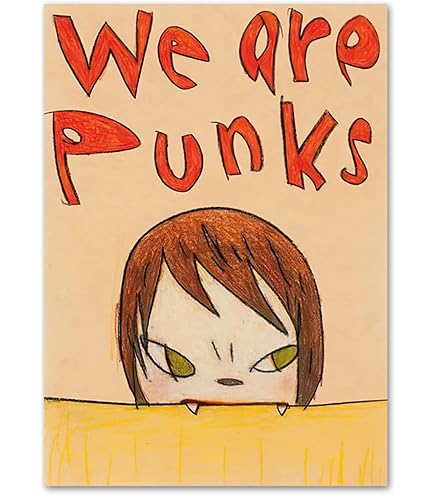 Amazon.co.jp: □奈良美智 『浮世絵コラボ』＜11＞ A4サイズ 額入り