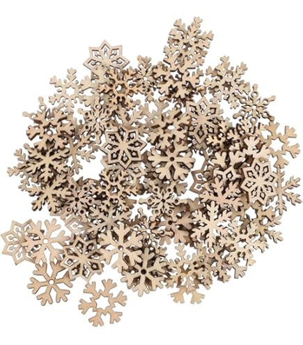 Amazon.co.jp: NALER クリスマス オーナメント 雪の結晶 24個