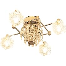 Amazon.co.jp : Ampoule シーリングライト 4灯 E17 シャンデリア