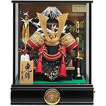 五月人形　兜　ケース入り・オルゴール付 Amazon | 久月official 五月人形 兜ケース飾り オルゴール付 3G