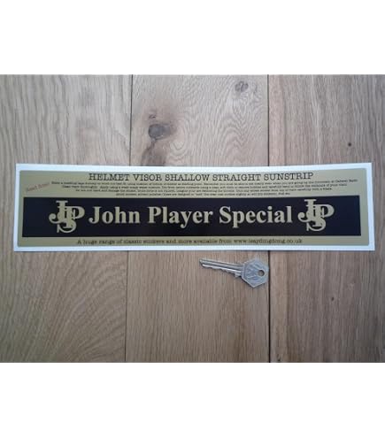 Amazon.co.jp: JPS John Player Special Logo & Stripes Sticker