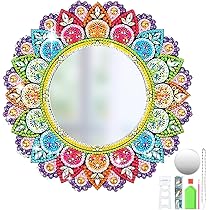 Amazon.co.jp: SALUDABLE ダイヤモンドアート キット 鏡 ビーズ
