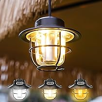 Amazon.co.jp: キャンプランタン 充電式 レトロ LEDランタン 四段階 