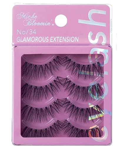 Amazon | ミッシュブルーミン つけまつげ アイラッシュ No．35