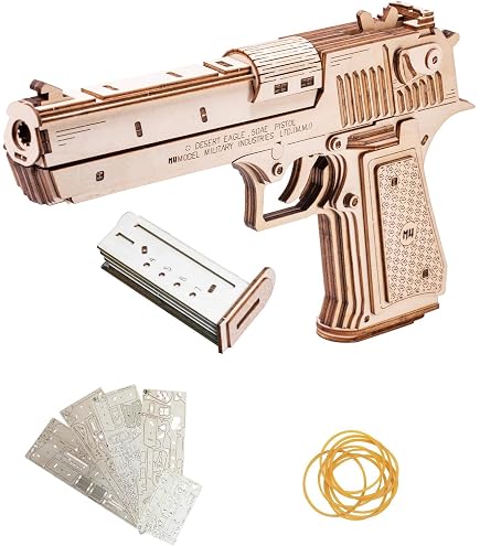 Robotime Rokr Marble Run Set 5 Kinds 3D Wooden Puzzle DIY Model