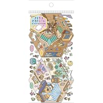 Amazon | カミオジャパン ステッカー チイサナセカイシール