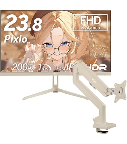 Amazon.co.jp: PX248WAVE PSW1SBK ゲーミング モニター モニター