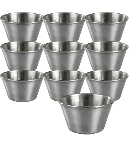 Amazon | Coicueci10個 アルミプリンカップ ゼリー型 ケーキ金