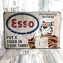 エッソ タイガー 看板 ESSO TIGER ビンテージ 30cm 世田谷ベース 2025年最新】Yahoo!オークション -エッソ 看板の中古品・新品