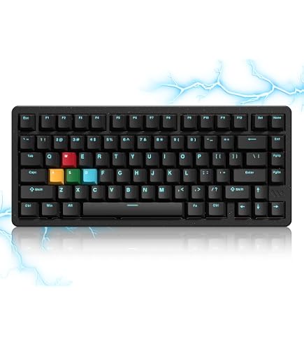 Amazon | KEEBMONKEY WOBKEY Rainy75 Aluminum HMX/JWK Switches